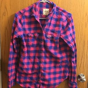 Pink and Blue Flannel